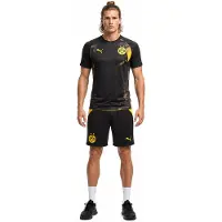 Puma Fodboldtrøje 'BVB' gul / sort