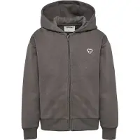 Hummel Cardigan - hmlJR - Dark Gull Gray - - 9-10 år (134-140) - Cardigan