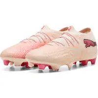 Puma FUTURE 9 ULTIMATE LOW FG Football Boots Unisex, Sports, Sugared Almond/White/Ultra Red, 37.5