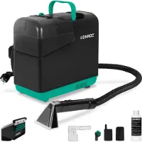 Vonroc Pletrenser | Damprenser | 1350 W | 4 rengøringstilstande, damp & ekstraktion | Inkl. mundstykker og rengøringsmiddel