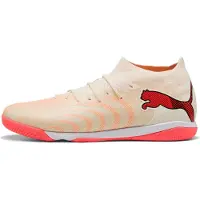 Puma FUTURE 9 MATCH IT Football Boots Unisex, Shoes, Sugared Almond/White/Ultra Red, 40.5