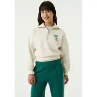 Garcia Sweatshirt grøn / mørkegrøn / hvid-meleret
