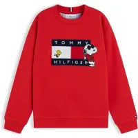 Tommy Hilfiger Sweatshirt 'Peanuts' navy / rød / sort / hvid