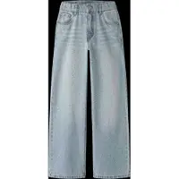 Name it Jeans - NkfBella - Wide - Rhine - Light Blue Denim - - 8 år (128) - Jeans