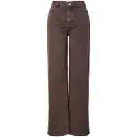 Pieces Pcsilke Mw Colered Wide Fit Jeans