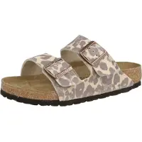 Birkenstock Pantoletter 'Arizona' beige / lilla