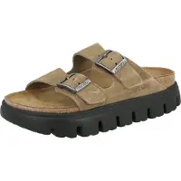 Birkenstock Pantoletter 'Arizona' taupe