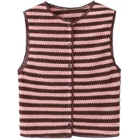 Mango Cardigan 'TERRA' lyserød / bordeaux