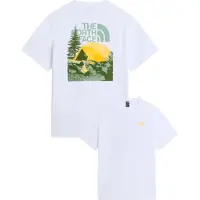 The North Face - T-shirts - M Pitch A Tent Relaxed SS Tee TNF White til UnisexBomuld - Størrelse M - Hvid
