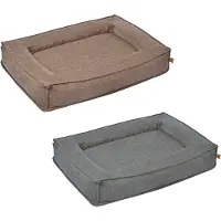 51 Degrees North Orthopedisk Lux Deluxe Hundeseng - Brun - S