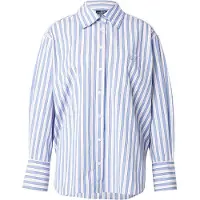 Gap Bluse lyseblå / hvid