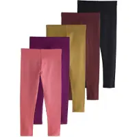 Next Leggings oliven / mørkelilla / pitaya / bordeaux / sort