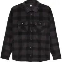 Quiksilver - Skjorter - Venture Fleece Shirt Venture Polar Black til Unisex - Størrelse M - Sort