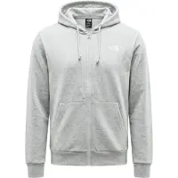 The North Face Sweatjakke 'EVOLUTION SIMPLE DOME' lysegrå / hvid