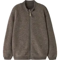 Name it Cardigan - Uld - NmfWmino - Morel - - 6 år (116) - Cardigan