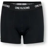 Only & Sons Junior Underbukser 'OSJFITZ' sort / hvid