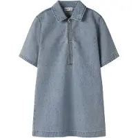 Name it Kjole - NkfRain - Denim - Special Blue Grey Denim - - 10 år (140) - Kjole