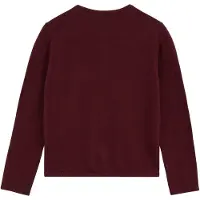 We fashion Cardigan carminrød