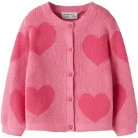 Name it Cardigan - Strik - NmfLianax - Flowering Ginger - - 6 år (116) - Cardigan