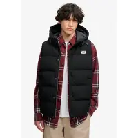 Superdry Superdrytil mænd. M5012425A Everest vest sort (S), Casual, Polyester, Udendørs