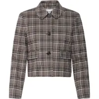 B.young Blazer 'BYEstolo' brokade / antracit / hvid