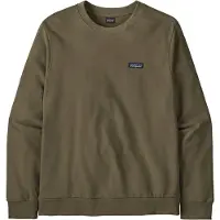 Patagonia - Sweatshirts - M's Daily Crew Basin Green til Unisex - Størrelse XL - Kaki