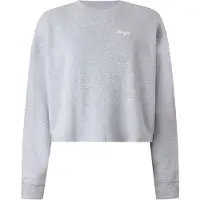HUGO Sweatshirt i bomuld med relaxed fit og håndskrevet logo