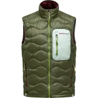Peak Performance - Dunjakker ski - M Helium Utility Down Vest Pine Needle Frosted Fern til Unisex - Størrelse S - Kaki