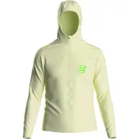 Compressport - Trail running tøj - Hurricane Waterproof Jacket M Lime til Unisex - Størrelse XL - Grøn