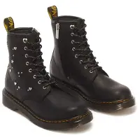 Dr. Martens Støvler - 1460 Y Wyoming - Sort - - 38,5 - Støvler
