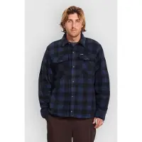 Volcom - Skjorter - Bowered II Fleece Shirt Marine til Unisex - Størrelse L - Flåde