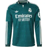 Adidas Real Madrid Udebanetrøje 2026/27 Lange Ærmer - , størrelse Medium