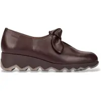 Wonders Wonderstil kvinder. C-7611 Lædersko Tone brun (40), 3-5 cm, Ingen, Casual