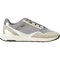 BOSS BOSStil mænd. 50568928 Titanium sneakers beige, grå (43), Fast, Blonder, Casual