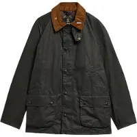 Barbour Barbourtil mænd. MWX2588 Jakke Icons Ashby Wax grøn (XXL), Casual, Bomuld