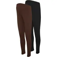 Mamalicious Leggings 'MLEmma' brun / sort