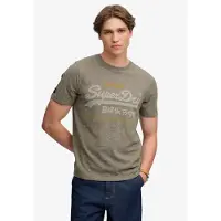 Superdry Bluser & t-shirts 'Heritage' curry / lysegrå / oliven