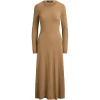 Ralph Lauren Strikkjole 'VORLEY' mørkebeige