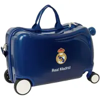 Real Madrid 25l 44x21x27 Cm Kuffert Med Hjul