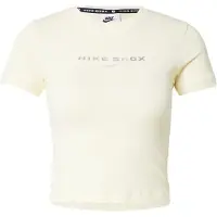 Nike Shirts 'SHOX' creme / sølv