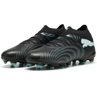 Puma FUTURE 9 PRO FG/AG Football Boots Unisex, Sport, Black/Intense Mint/White, 48