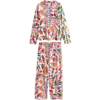 Next Pyjamas creme / grøn / orange / pink