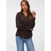 Vero Moda Bluse 'VMMelaney' mørkebrun