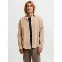 Jack & Jones Skjorte 'JJEFIELD' cappuccino