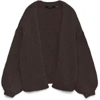 Vero Moda Cardigan 'VMMAYBE' mørkebrun