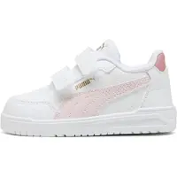 Puma Shuffle Downtown Sneakers Toddlers, Shoes, White/Powder Pink, 23