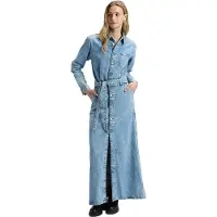 Lee Jeans Boiler Regular Fit Kjole Med Lange ærmer