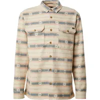 Billabong - Skjorter - Offshore Jacquard Flannel Oatmeal til Unisex - Størrelse S - Beige