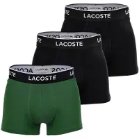 Lacoste Boksershorts grøn / sort / hvid