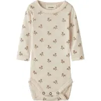 Lil´ Atelier Body l/æ - Uld/Modal - Slim - Noos - NbfNalu - Turtl - - 62 - Body L/Æ